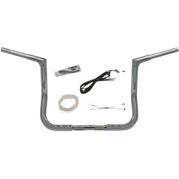 1-1/4" EZ Install Flat Top Handlebar Kits- Chrome or Black