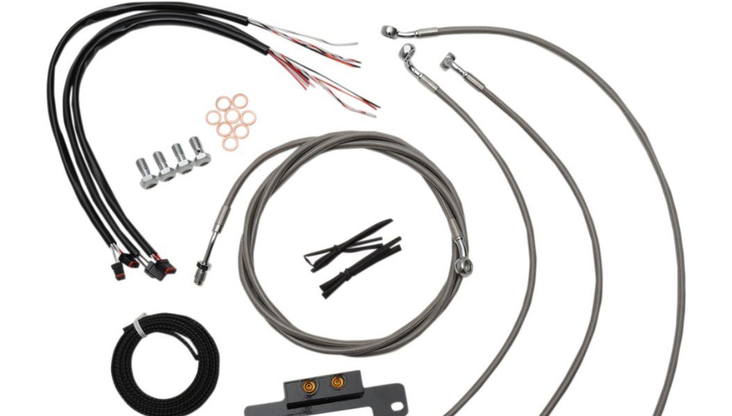 18"-20" Handlebar Cable Kit- 2017-2020 Baggers NO ABS
