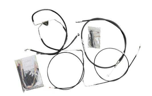 Road 6 Customs Cable kit for 96-2007 Road Glide or Road King