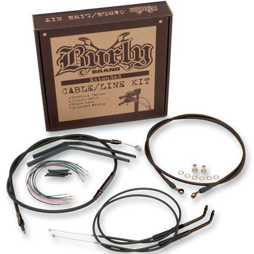 12"-16" Handlebar Installation Cable Kit for 90-22 Sportster (XL)- FREE SHIPPING