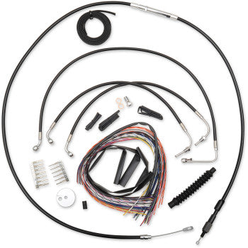 Naked Handlebars & Cable Kit 08-13 Road Glide/King