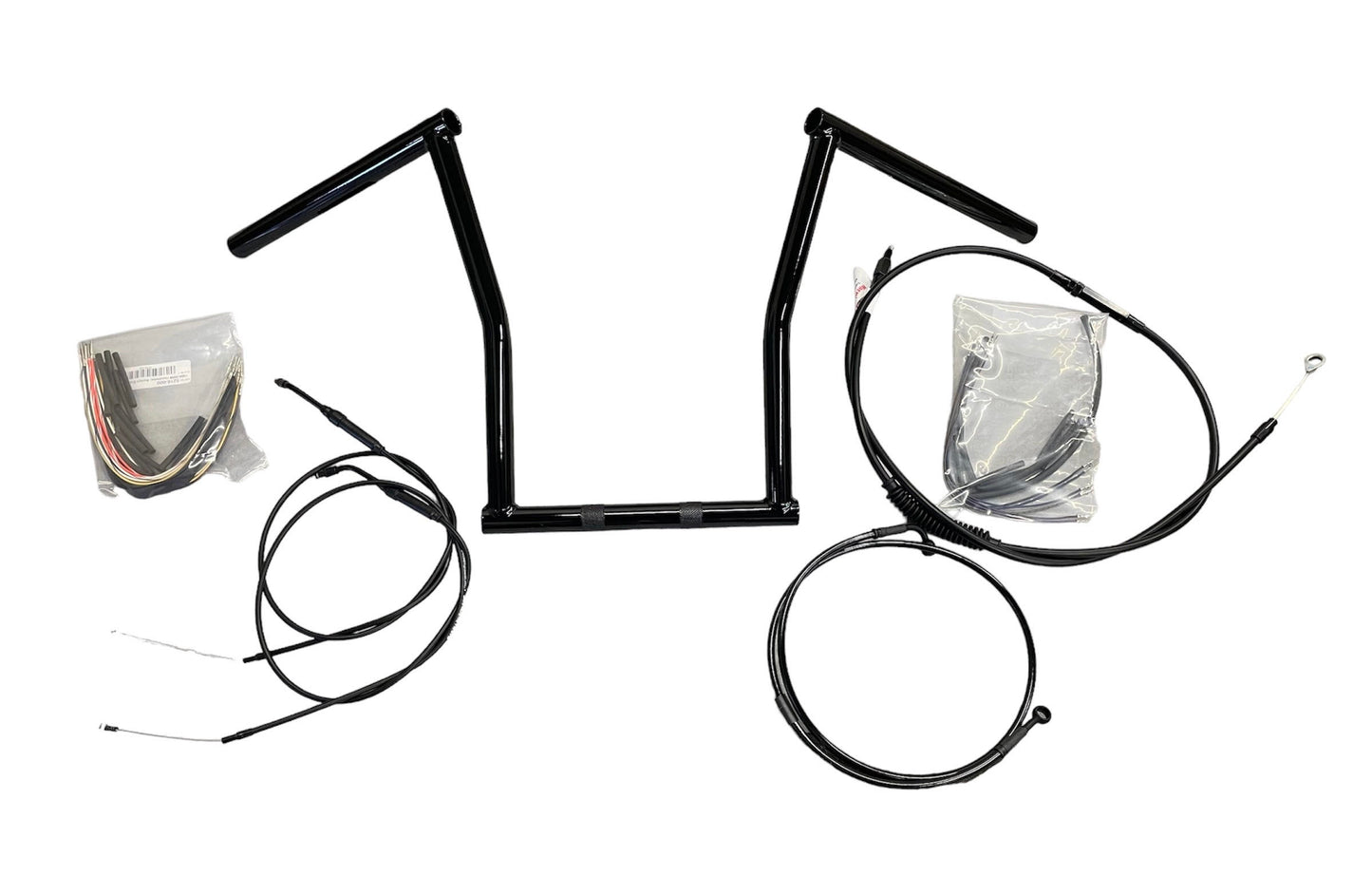 NAKED handlebars & cable kit for 1996-2017 Dyna(FXD)