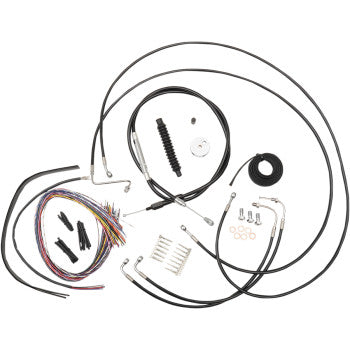 LA Choppers 08-13 FLTR w/ABS Handlebar Cable Kits