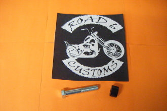 Sportster Shock Mount License Plate Bracket Mounting Hardware