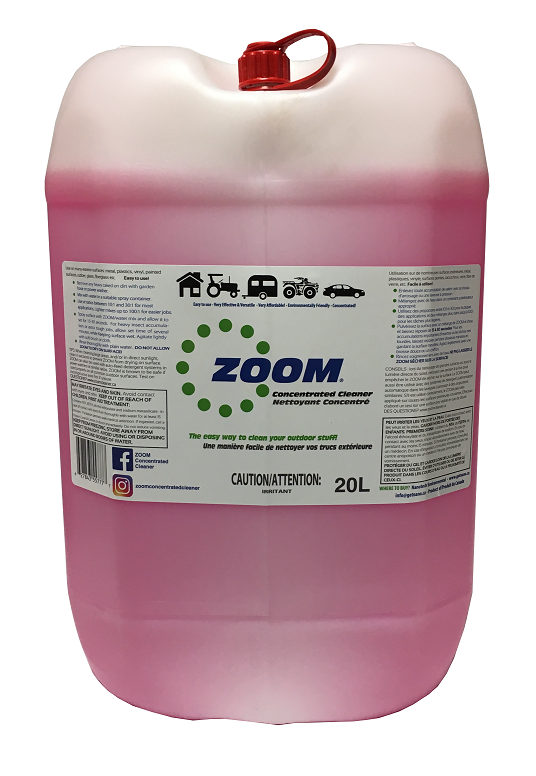 5.28 Gallon (20 liter) Cube of Zoom Cleaner