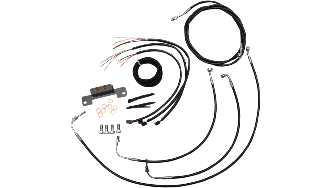 18"-20" Handlebar Cable Kit- 2017-2020 Baggers NO ABS